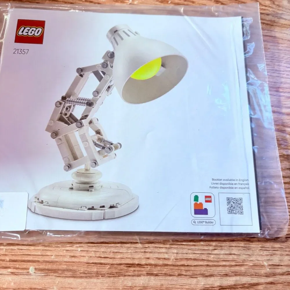 Lego Pixar 21357 Luxo Jr. Instruction Book Only Good Condition